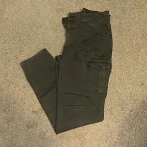 Natural Reflections Cargo Pants - Olive Green - Size 4